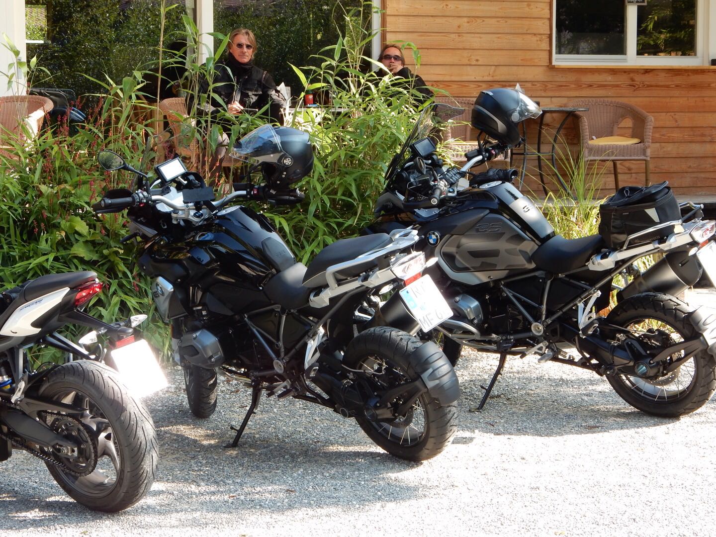 BMW GS 1200 in den Alpen