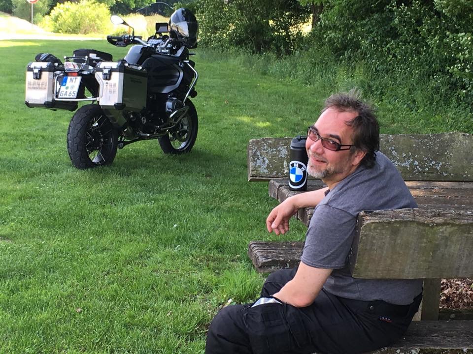 BMW GS 1200 auf Reise