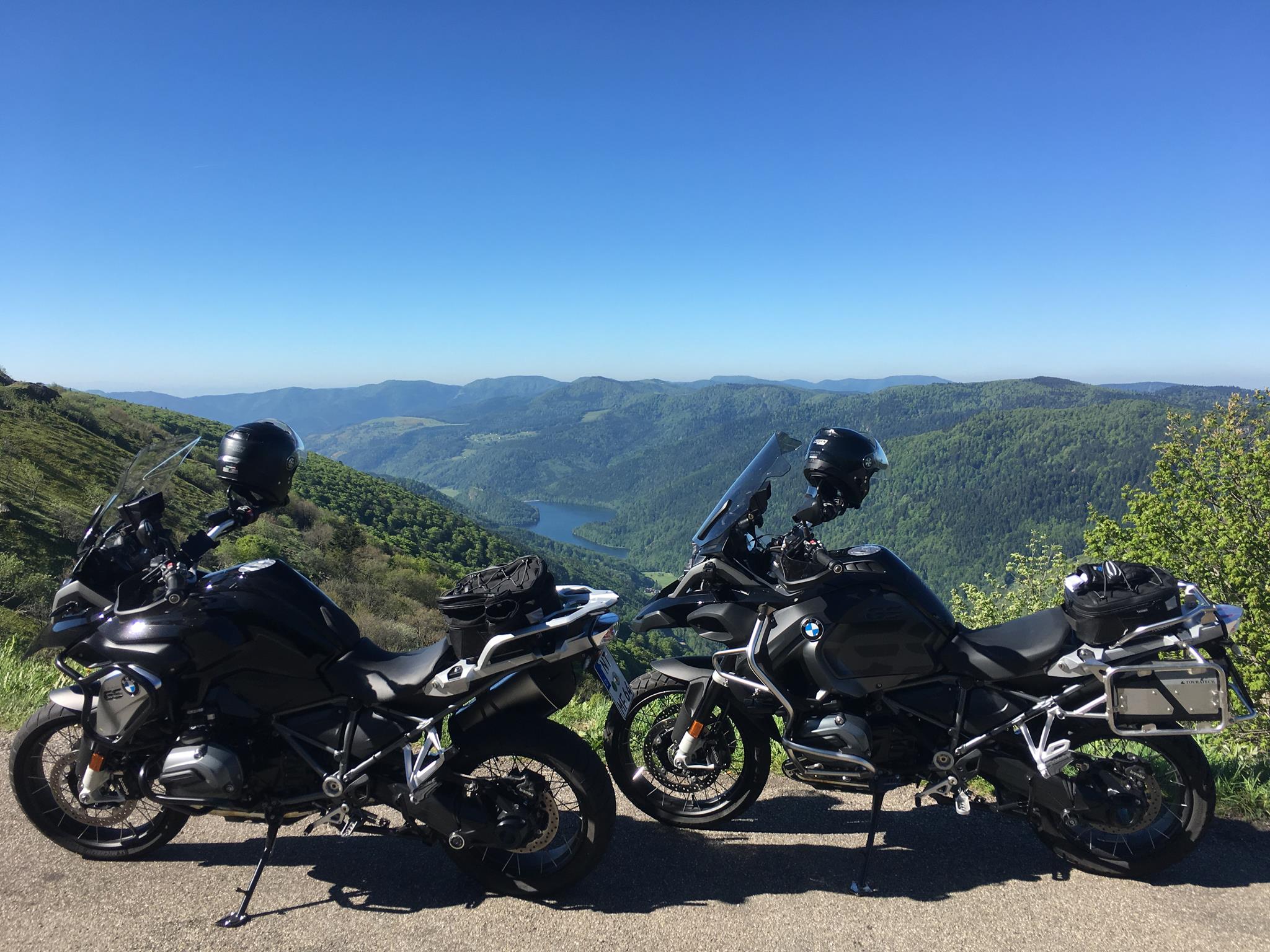 BMW GS 1200 in der Kurve