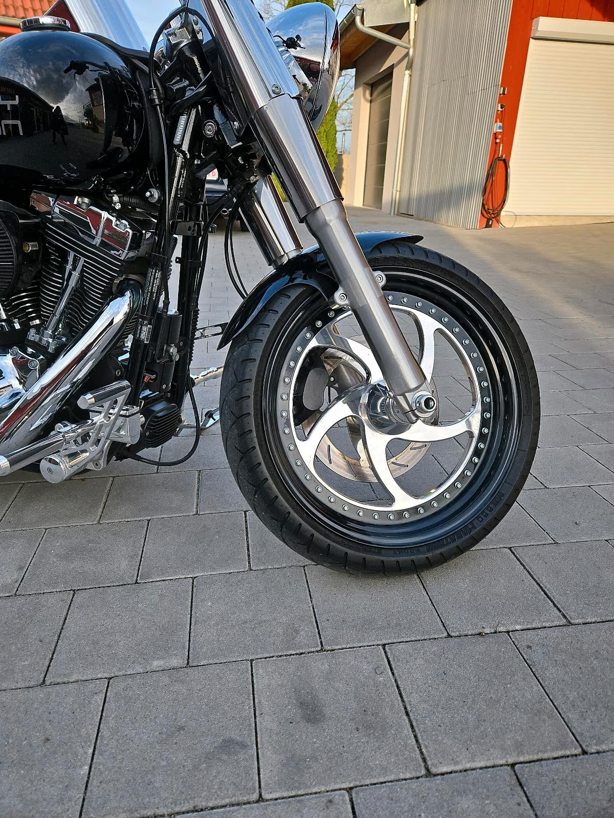 Harley-Davidson Fat Boy Seitenansicht